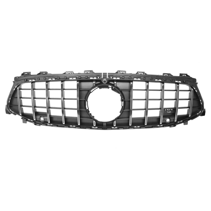Kühlergrill Chrom mit Kamera GT Panamericana passend für Mercedes CLA C118 X118 Facelift