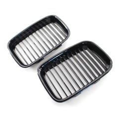 Nieren Grill glanz Schwarz Einzelsteg passend für BMW 3er E36 Vorfacelift