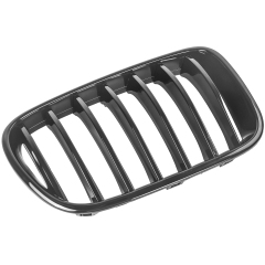 Nieren Grill glanz Schwarz Einzelsteg passend für BMW X3 F25 F26 Vorfacelift