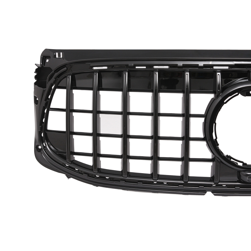 Kühlergrill glanz Schwarz GT Panamericana passend für Mercedes GLB X247 AMG-Paket