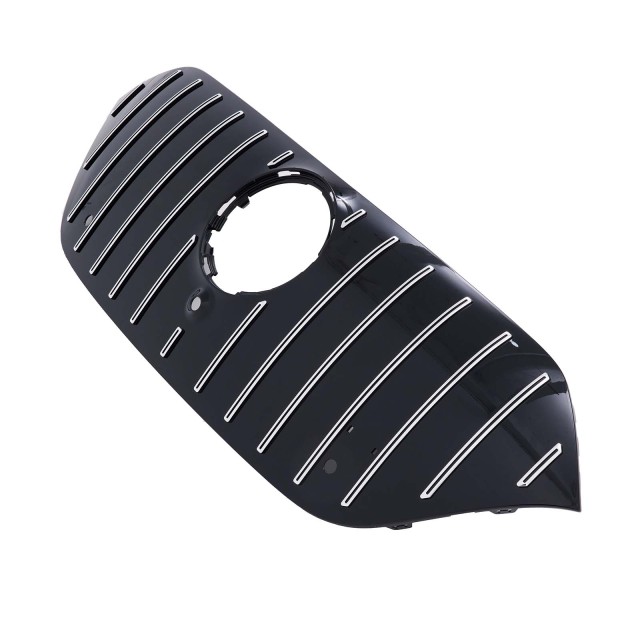 Kühlergrill Chrome Schwarz GT Panamericana passend für Mercedes EQS SUV W296 X296