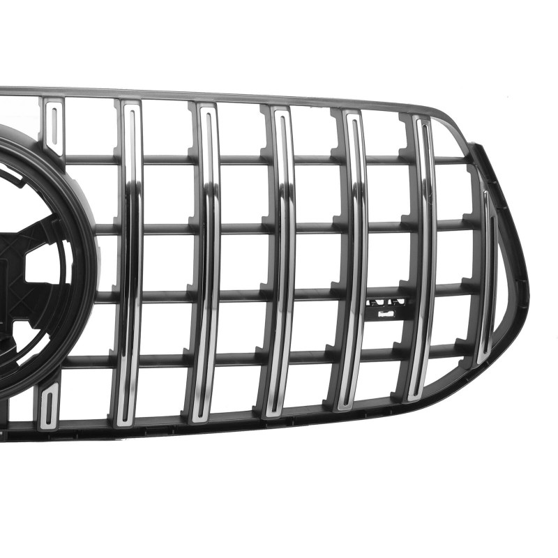 Kühlergrill Chrom GT Panamericana passend für Mercedes GLE V167 C167 AMG-Paket