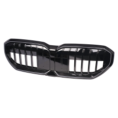 Passt für BMW 5er I5 G60 G61 Nieren Glanz Schwarz GT W/LED Grill mit kabel 2023-