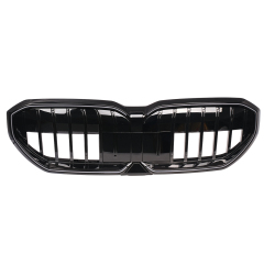 Passt für BMW 5er I5 G60 G61 Nieren Glanz Schwarz GT W/LED Grill OHNE KABEL 2023-