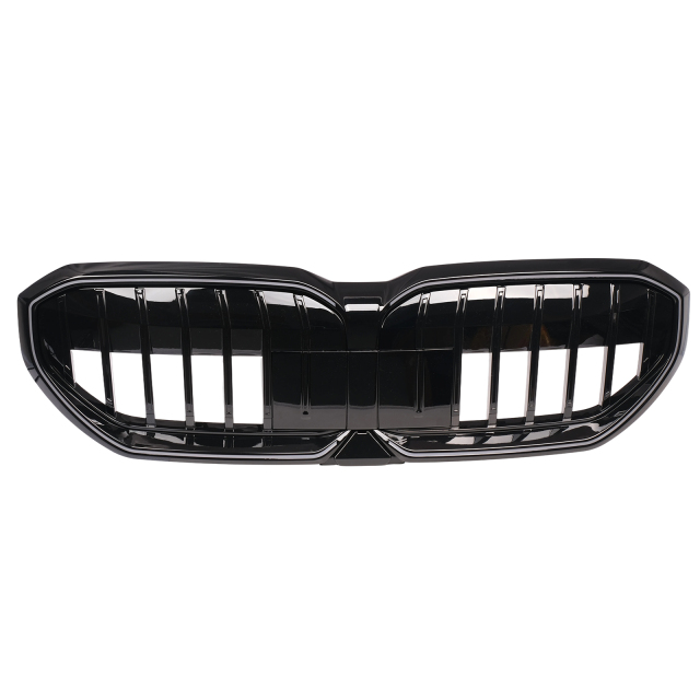 Passt für BMW 5er I5 G60 G61 Nieren Glanz Schwarz GT W/LED Grill OHNE KABEL 2023-