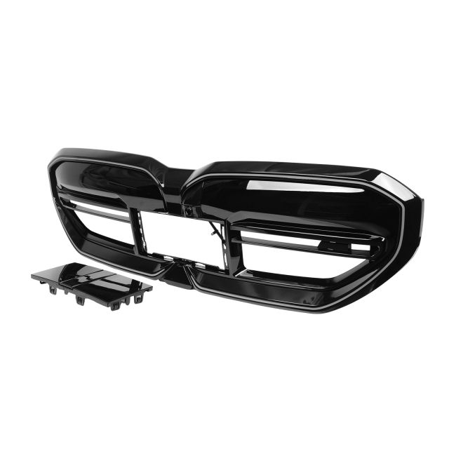 LED Sport Kühlergrill Glanz Schwarz Passt Für Bmw 5er G60 G61 2023 OHNE KABEL