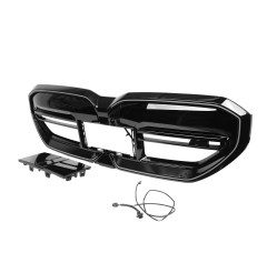 LED Sport Kühlergrill Glanz Schwarz  Für Bmw 5er G60 G61 2023- mit KABEL