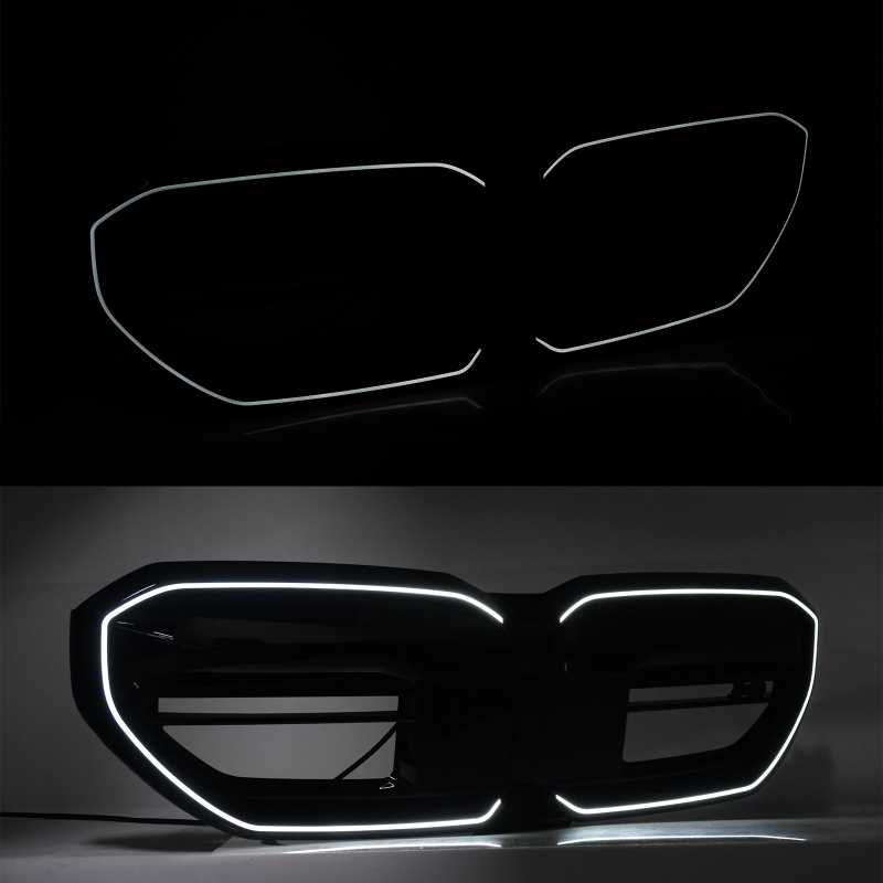 LED Sport Kühlergrill Glanz Schwarz Passt Für Bmw 5er G60 G61 2023 OHNE KABEL