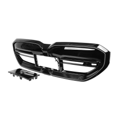 LED Sport Kühlergrill Glanz Schwarz  Für Bmw 5er G60 G61 2023- mit KABEL