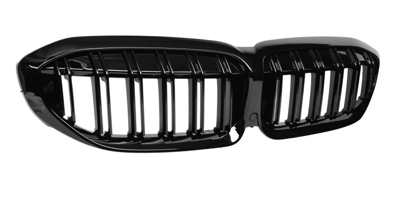 Nieren Grill glanz Schwarz Doppelsteg passend für BMW 3er G20 G21