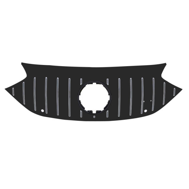 Kühlergrill Chrome Schwarz GT Panamericana passend für Den Mercedes EQE W295 V295