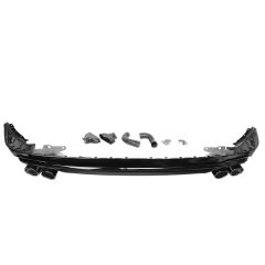 Diffuser für Audi Q5 SUV FY Facelift S-Line (2022-2025) Zwart Sport Look