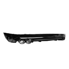 Diffuser für Audi Q5 SUV FY Facelift S-Line (2022-2025) Zwart Sport Look