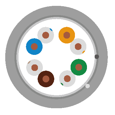 F/UTP CAT5E LAN Cable