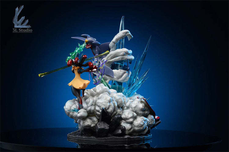MEGA LUCARIO VS GARCHOMP