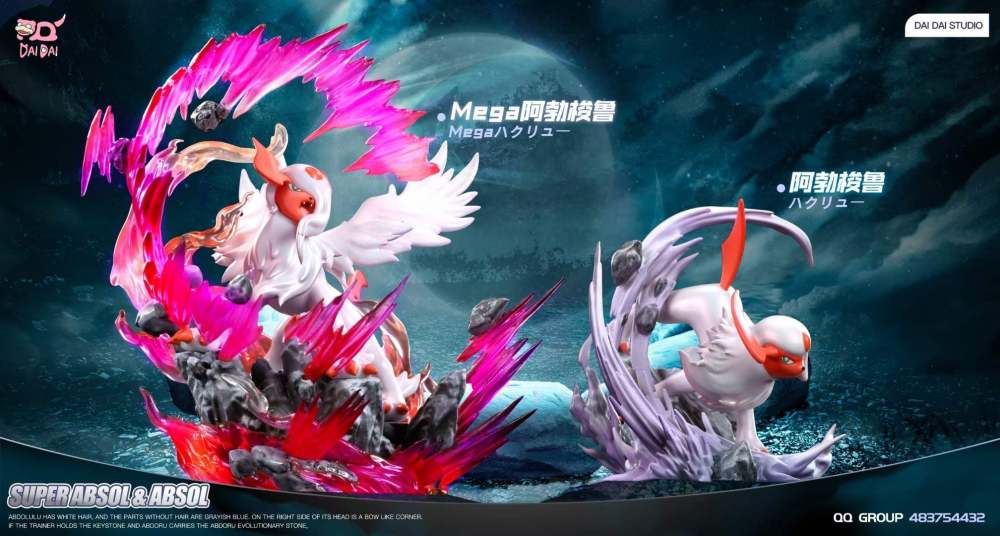 Mega Absol & Absol