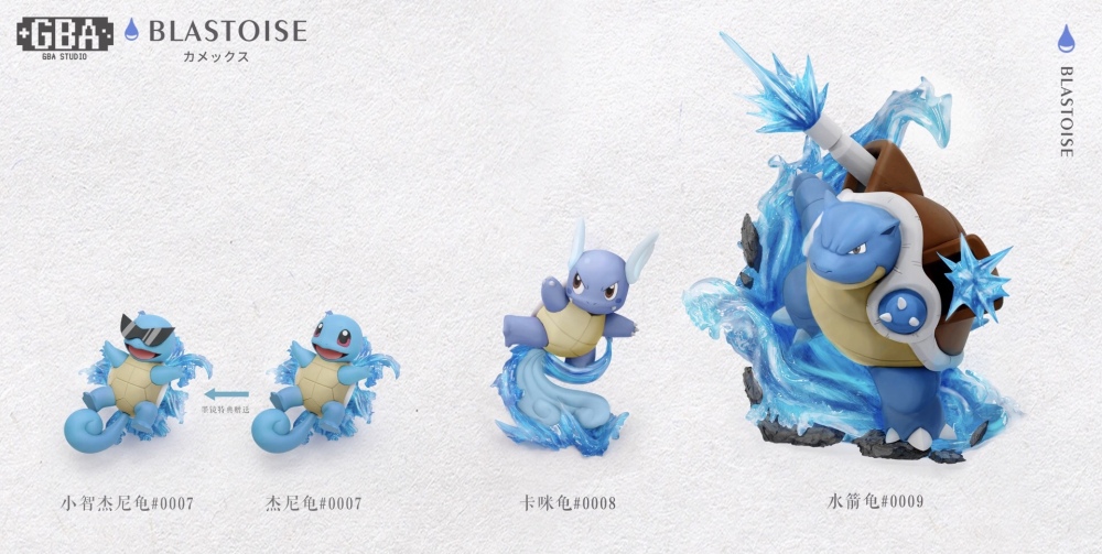 Blastoise Evolution