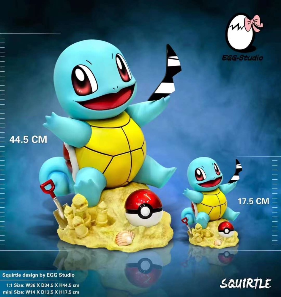 EGG Studio - Squirtle Resin Statue