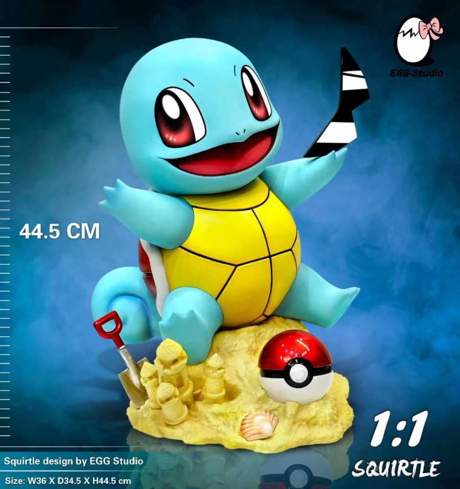 EGG Studio - Squirtle Resin Statue