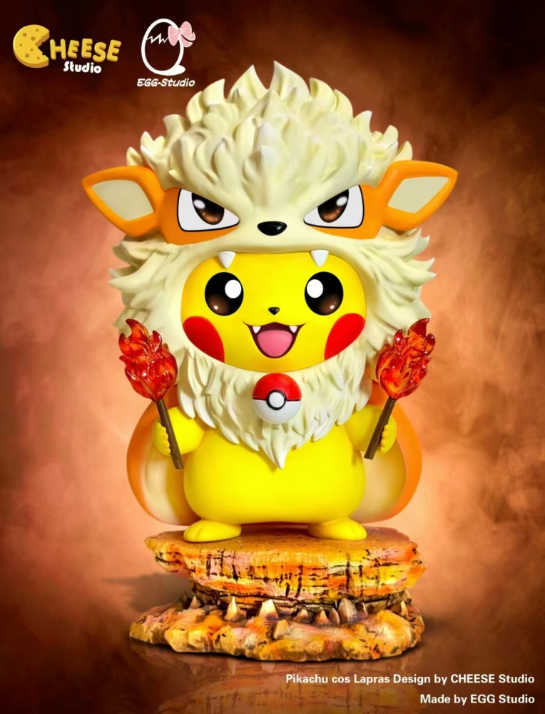 Cheese Studio x Egg Studio: Pikachu Cosplay Arcanine