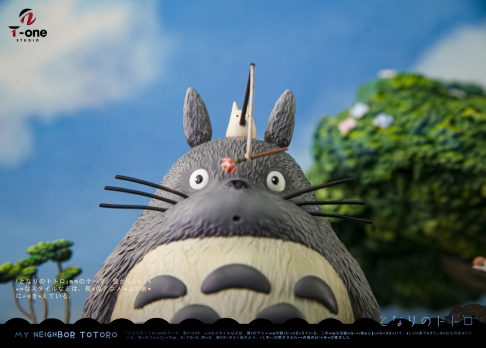 [Preorder] T One Studio - My Neighbor Totoro - Fishing Totoro - Resin Statue