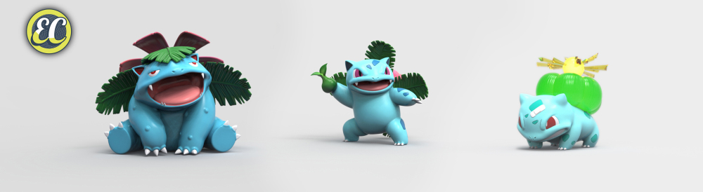 EC Studio - Bulbasaur Evo.