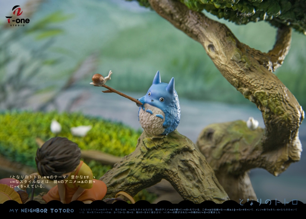 [Preorder] T One Studio - My Neighbor Totoro - Fishing Totoro - Resin Statue