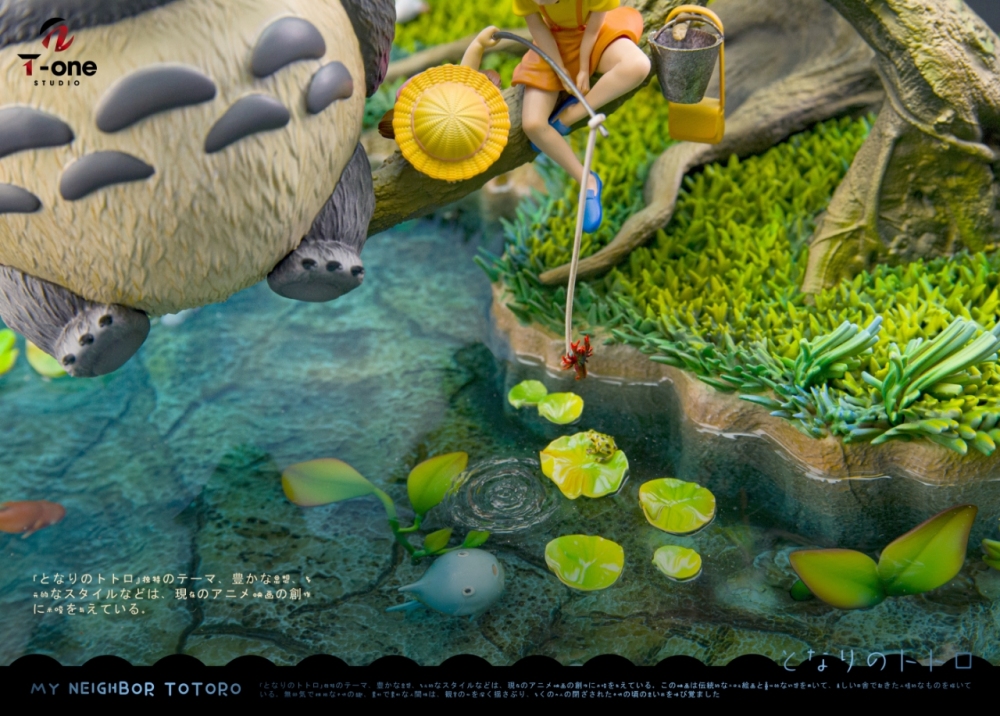 [Preorder] T One Studio - My Neighbor Totoro - Fishing Totoro - Resin Statue