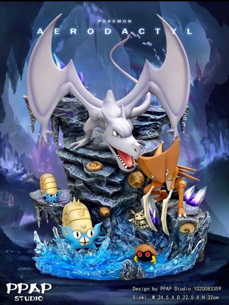 PPAP Studio - Aerodactyl & Omanyte Evo. & Kabuto Evo. - Pokemon Fossils