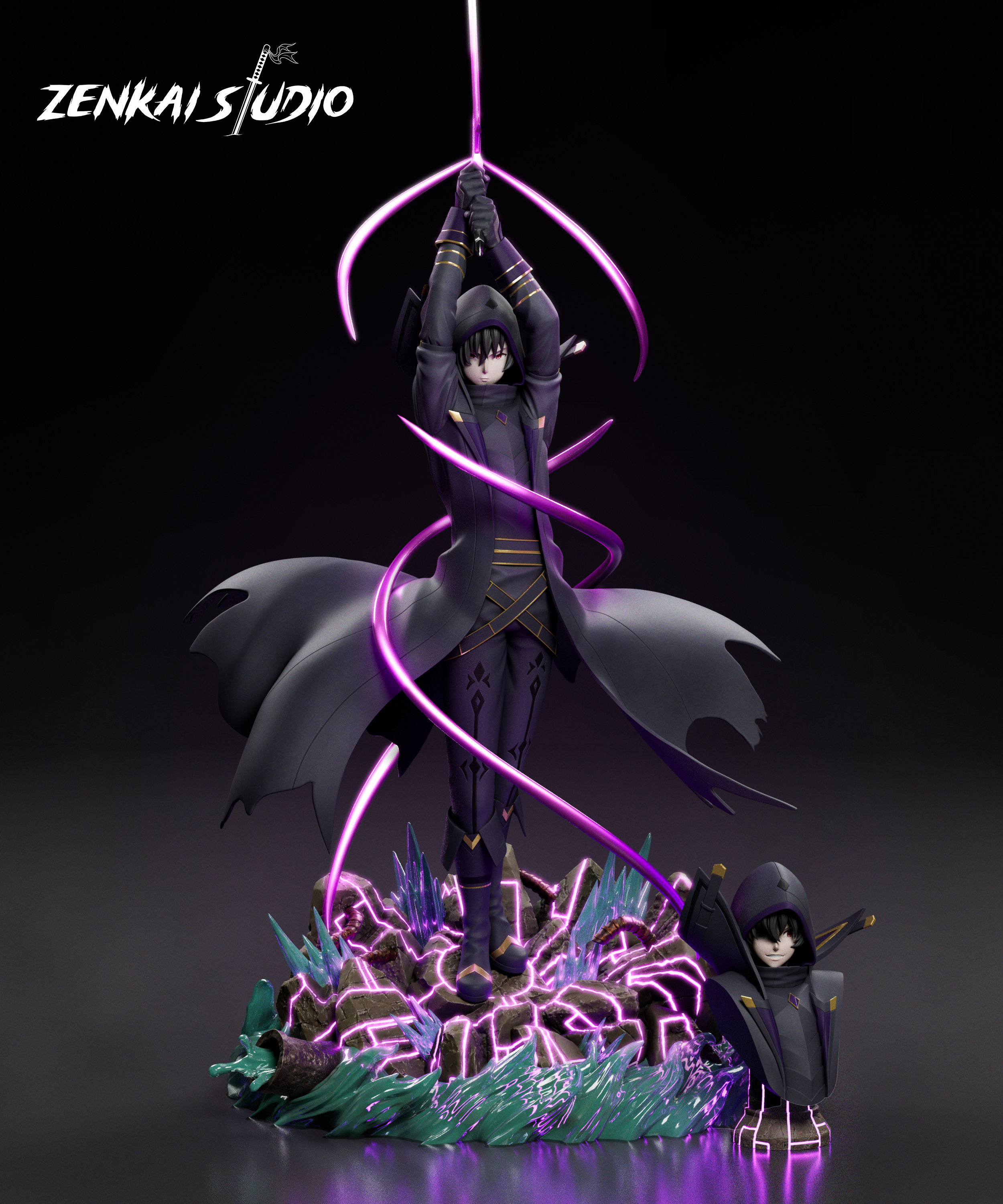 ZenKai Studio - Cid Kageno/Shadow - The Eminence in Shadow Resin