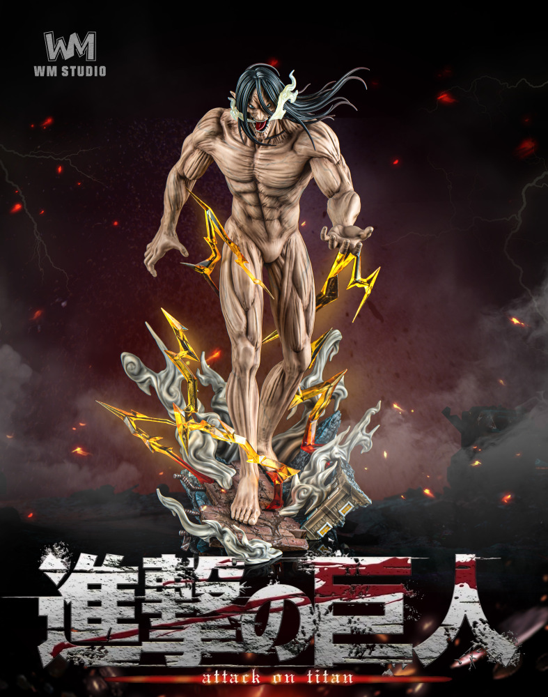 [Preorder] WM Studio - Eren Jaeger - Attack On Titan Resin Statue