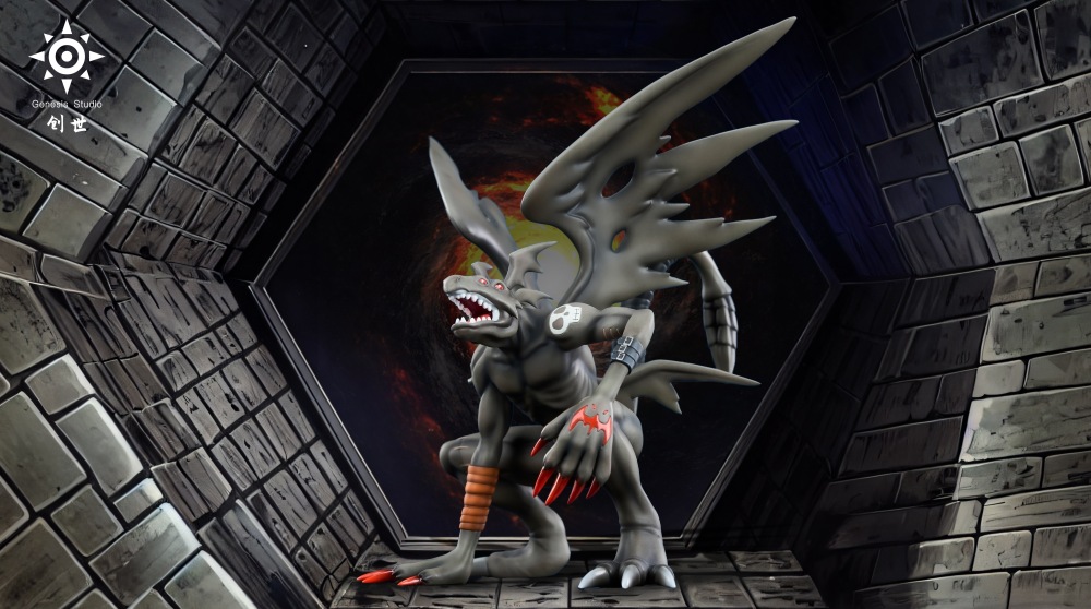 Genesis Studio - Devidramon - Digimon Resin Statue