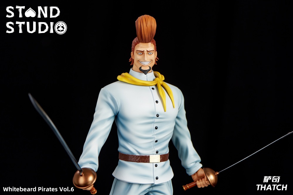 [Preorder] Stand Studio - Thatch WhiteBear Pirates - OnePiece Resin Statue