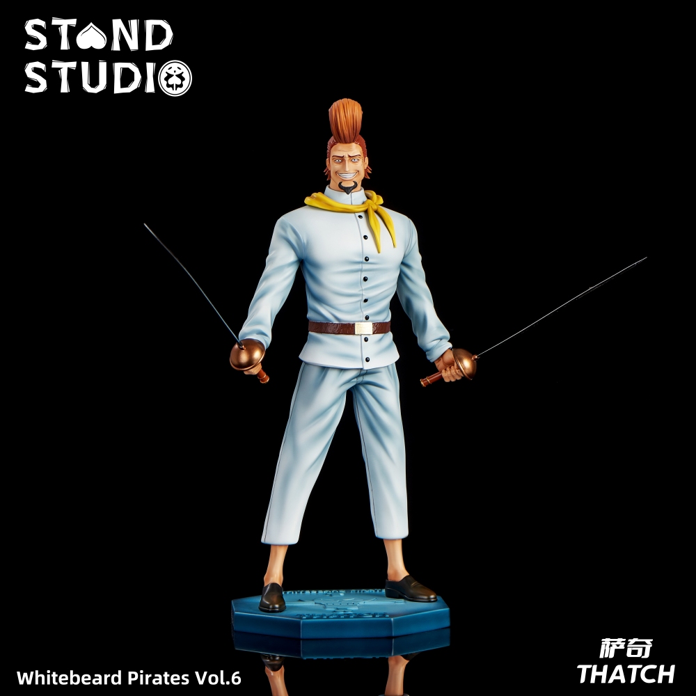 [Preorder] Stand Studio - Thatch WhiteBear Pirates - OnePiece Resin Statue