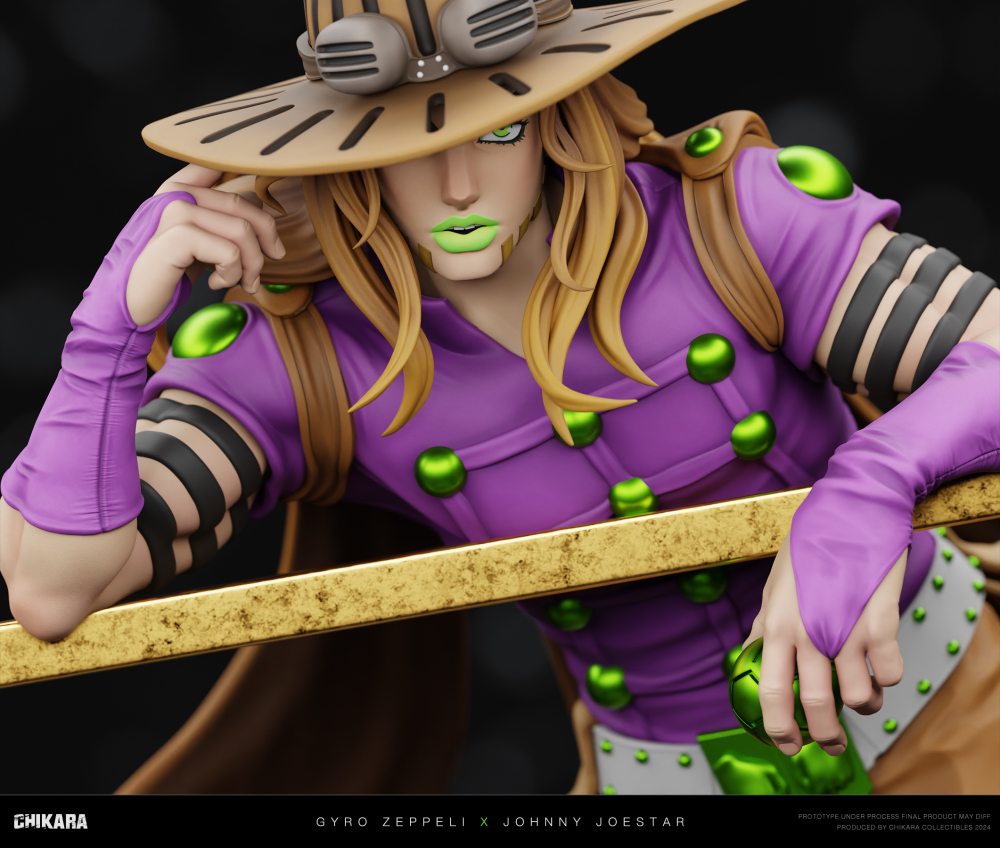 [Preorder] Chikara Studio - Gyro Zeppeli x Johnny Joestar - Jojos Bizarre Resin statue