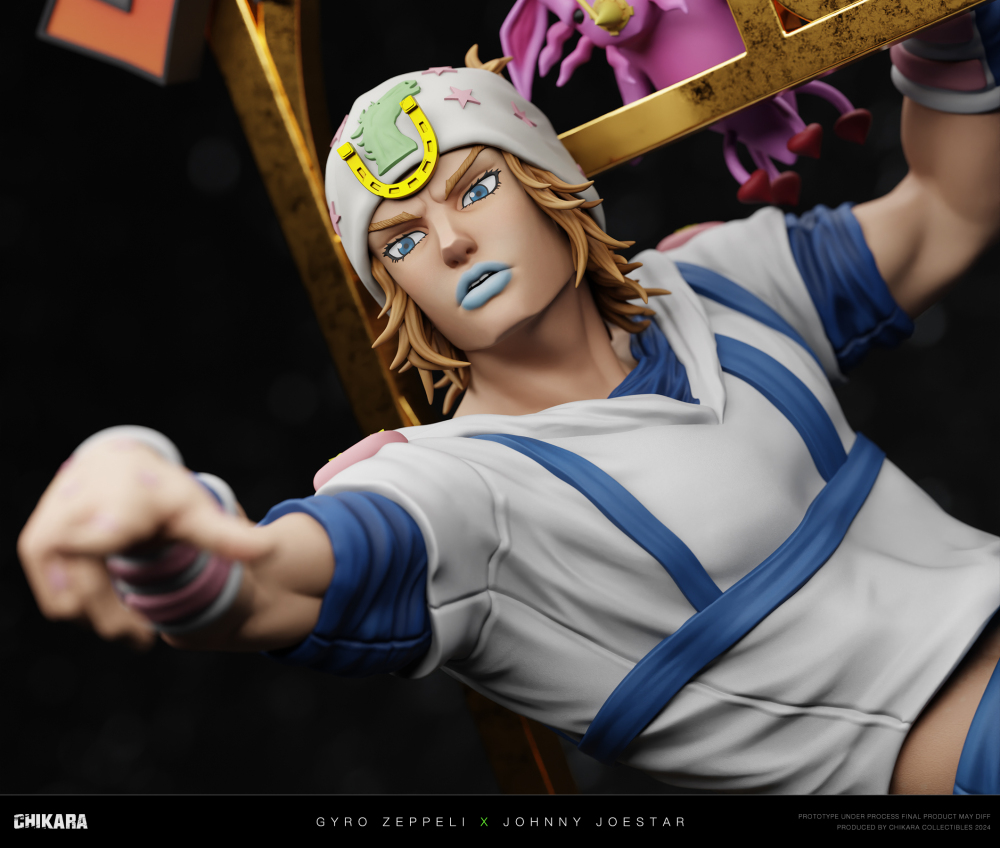 [Preorder] Chikara Studio - Gyro Zeppeli x Johnny Joestar - Jojos Bizarre Resin statue