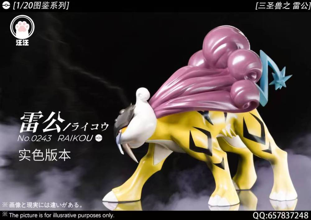 WW Studio - Raikou - Pokemon Scale World