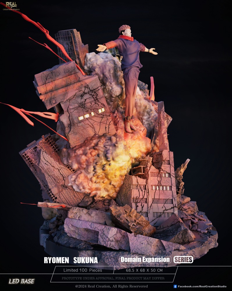 [Preorder] Real Creation Studio - Ryomen Sukuna - Jujutsu Kaisen Resin Statue