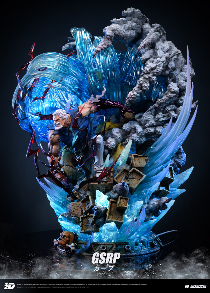 [Preorder] ZZDD Studio - Monkey D Garp Navy Heroe - OnePiece Resin Statue