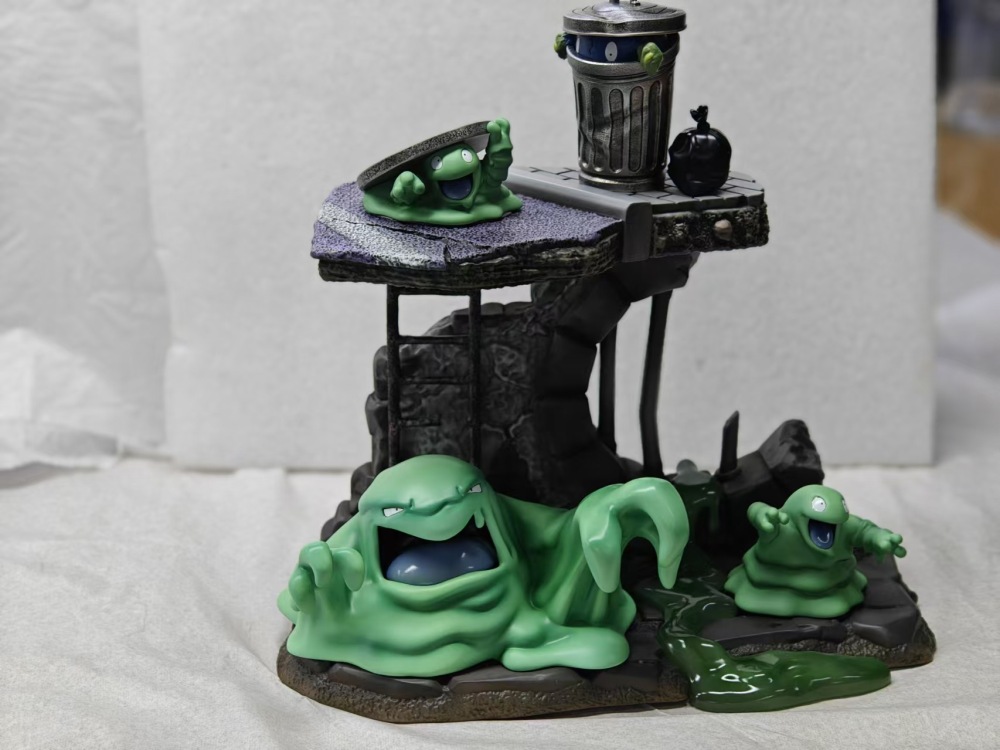 ShuiMianYuan Studio - Grimer x Muk - Pokemon Resin Statue