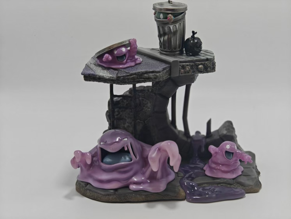 ShuiMianYuan Studio - Grimer x Muk - Pokemon Resin Statue