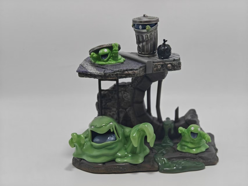 ShuiMianYuan Studio - Grimer x Muk - Pokemon Resin Statue