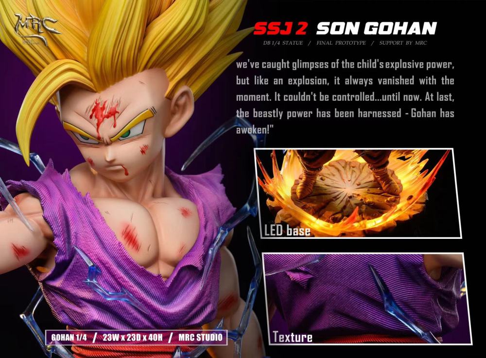 [Preorder] MRC Studio - SS2 Gohan - Dragon Ball Resin Statue