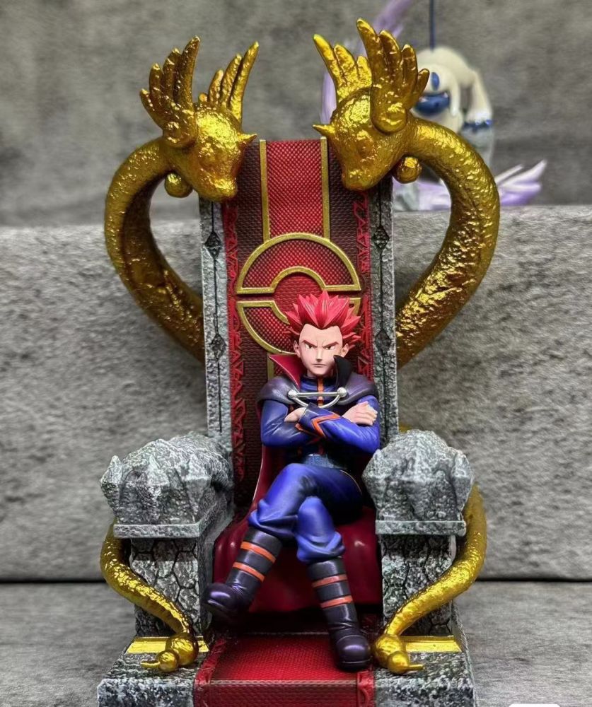 Boom Studio - Elite Four - Lance Throne - Pokemon Resin Statue