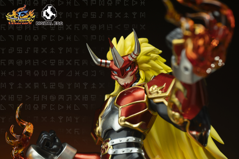 Digital Egg Studio - Agnimon - Digimon Frontier Resin Statue