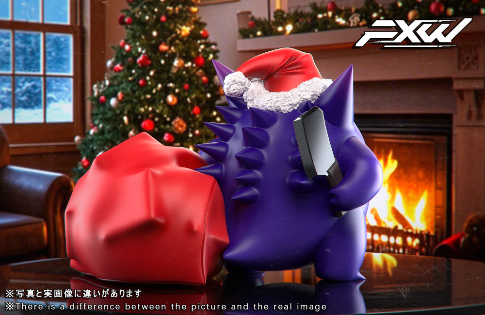 FXW Studio - Chritmas Gengar x Slowpoke - Pokemon Statues