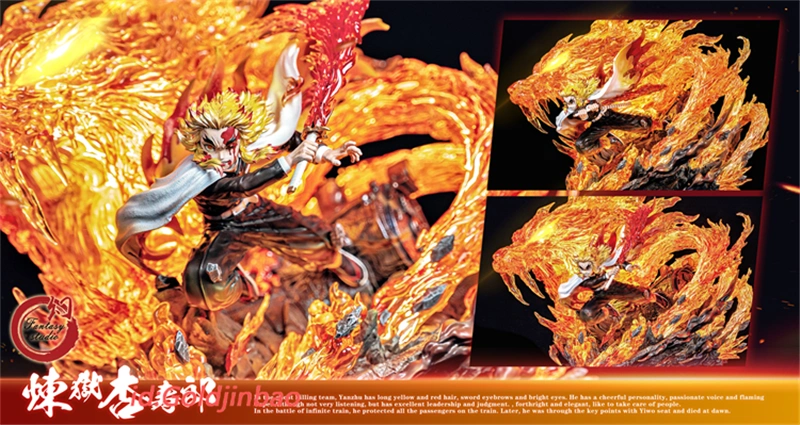 Fantasy Studio - Rengoku - Kimetsu No Yaiba Resin Statue