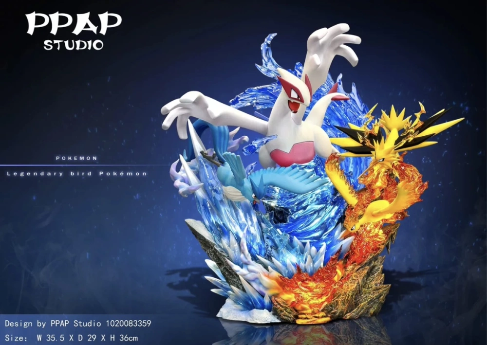 IN STOCK] 1/20 Scale World Figure [MINE] - Articuno & Zapdos & Moltres - POKÉ GALERIE