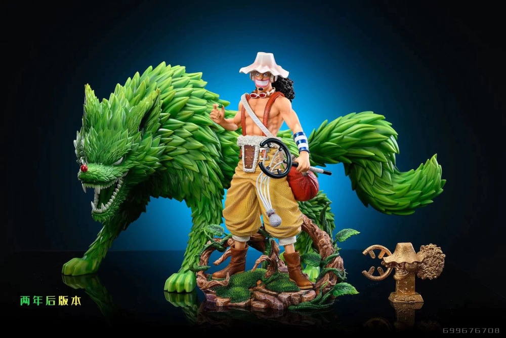 [In Stock] LX Studio - Usopp x Wolf - One Piece Resin Statue