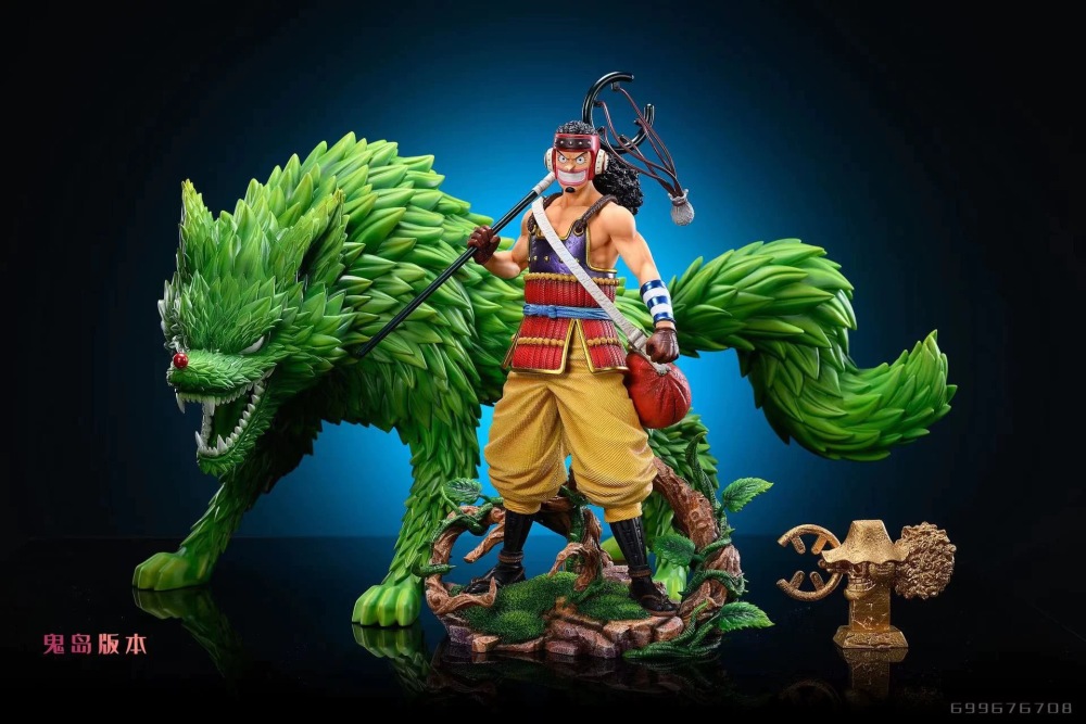 [In Stock] LX Studio - Usopp x Wolf - One Piece Resin Statue